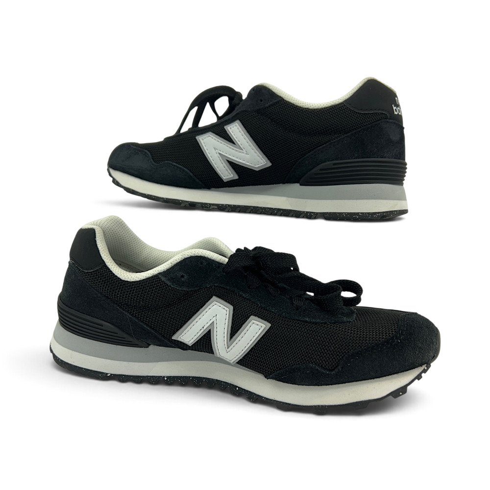 New Balance 515 v3 Women's 6.5 B Black White Sneakers